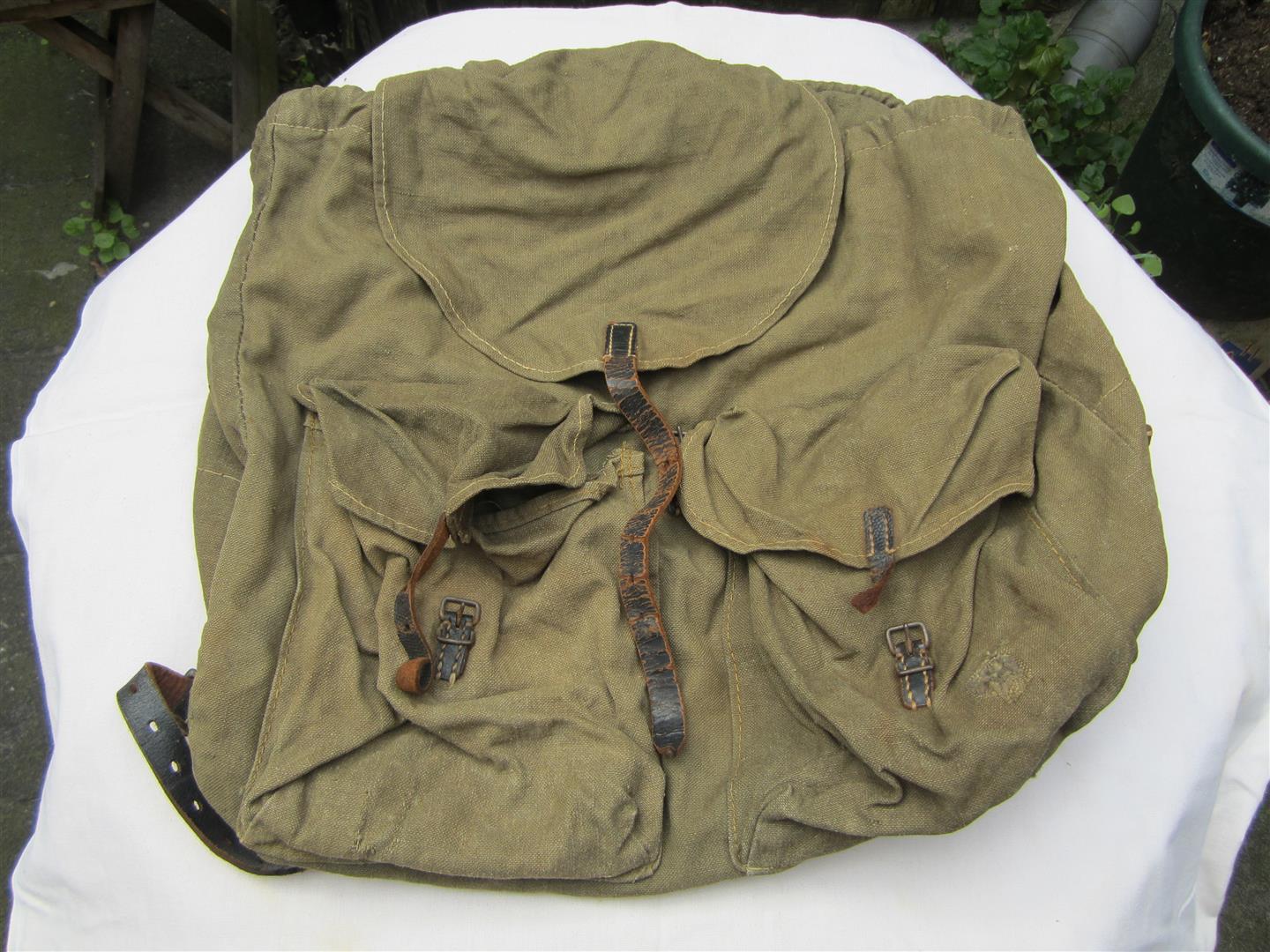 WW2 German WH Rucksack - 1945